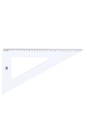 Hatas Öğrenci Gönyesi 60 Derece Plastik 32 Cm 0790