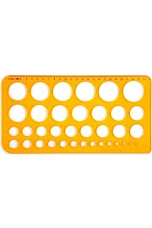 Hatas 2272 | Daire Şablonu 1-36 Mm Büyük