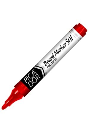 Picador Board Marker Kırmızı 3mm Yuvarlak Uç Doldurulabilir