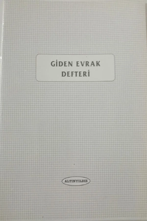 Altınyıldız Giden Evrak Defteri 40 Yaprak