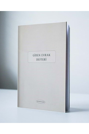 Altınyıldız Giden Evrak Defteri 40 Yaprak