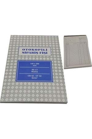 Altınyıldız Sipariş Fişi Otokopili 50 Yp. 14x20