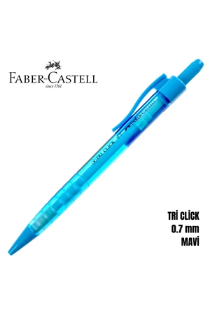 Faber-castell Versatil Kalem Tri Click 0.7 Mm Karışık Renk 1363 10
