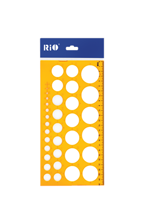 Rio Daire Şablonu 1-36 Mm 801