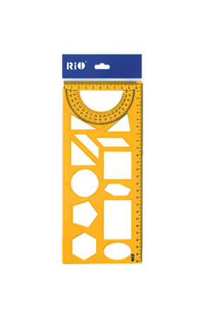 Rio Geometrik Şablon Cetvelli 803