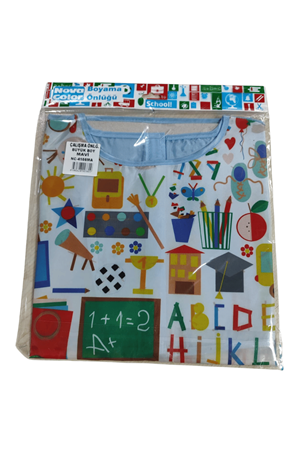 Nova Color Boyama Önlüğü Büyük Boy Mavi | Nc-4108