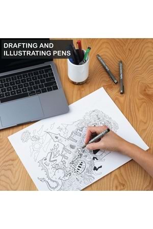 Artline Çizim Kalemi 0.1 Mm Siyah Ek231