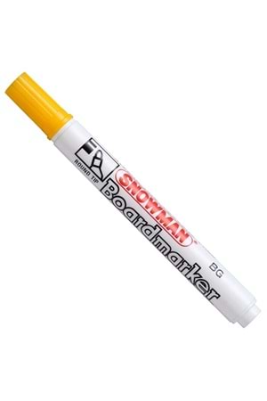 Snowman Tahta Kalemi Yuvarlak Uçlu Sarı Bg-12