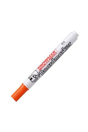 Snowman Tahta Kalemi Yuvarlak Uçlu Turuncu Bg-12