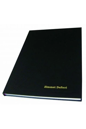 Dilman Zimmet Defteri Büyük Ciltli 96 Yp.
