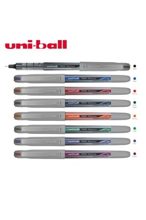 Uniball Ub-187 Siyah Vision Needle 0.7 İğne Uçlu Kalem