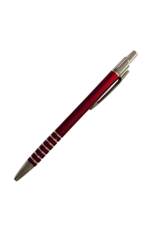 Steelpen 1403 Classic Metal Tükenmez Kalem (kırmızı-füme-mat Gümüş-lacivert)