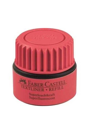 Faber Castell Fosforlu Kalem Mürekkebi 25 Ml Kırmızı | 1549