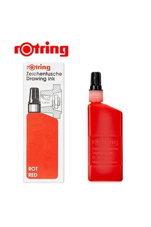 Rotring Rapido Mürekkebi Isograph 23 Ml Kırmızı | S0216040