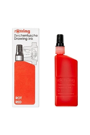 Rotring Rapido Mürekkebi Isograph 23 Ml Kırmızı | S0216040
