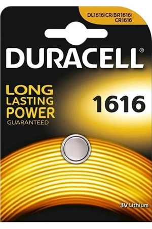 Duracell Düğme Pil 1616 Tekli 3 Volt