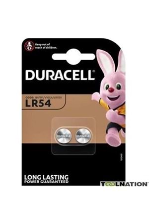 Duracell Lr54/ V10ga/2020 1,5 V 2'li Pil