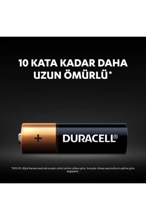 Duracell Alkalin Kalem Pil (aa) 4 Lü Kartela