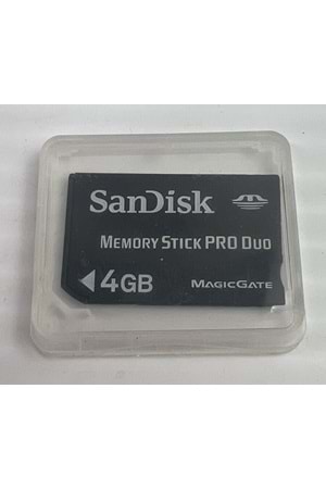 Sandisksandisk Memory Stick Pro Duo 4gb Magicgate Ms Hafıza Kartı Siyah Renk