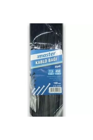 First Master Kablo Kelepçesi 100 Adet | 2.5 X 100mm