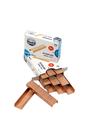 Delta Zımba Teli 1000 Li 24/6 Sarı 1551