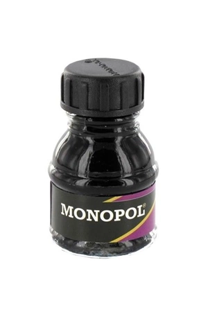 Monopol Çini Mürekkebi Cam Şişede Siyah 1102