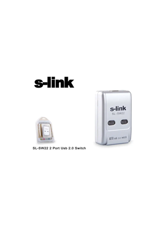 S-link Sl-sw22 2 Port Usb 2.0 Switch