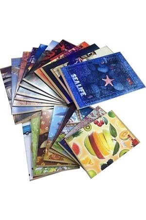 Komeks Dikişli Defter Karton Kapak Kareli 40 Yp A5 40/4