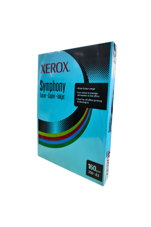 Xerox Symphony A3 160 Gr Kopya Kağıdı Mavi 250 Adet ( Laser - Copier - Inkjet)