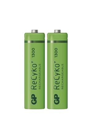 Gp Aa 1300 Mah Şarjlı Kalem Pil 2'li Paket Gp130aahcemtr-2gb