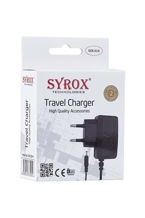 Syrox Nokia Kalın Şarj Cihazı Syx-j01k