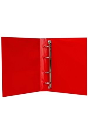 Önder Sunum Klasörü 4 Halkalı 30 Mm A4 Kırmızı 2013-2