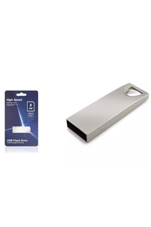 Elba 8gb Metal 2.0 Usb Flash Bellek