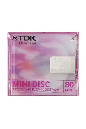 Tdk Mini Disc Recordable / Enregistrable 80 Dk Pembe