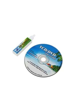 Yuehaiyizu Yh-608 Vcd/dvd/cd Rom Makinesini Kuru Ve Islak Lens Temizleyici