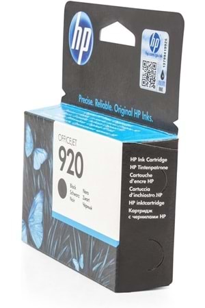 Hp (920) Orjinal Siyah Kartuş 6000-6500-7000n-7500 | Cd971ae