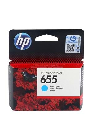Hp 655 Orjinal Mavi Kartuş 3525 4615 4625 5525 6525 | Cz110a