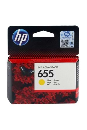 Hp 655 Orjinal Sarı Kartuş 3525 4615 4625 5525 6525 | Cz112a