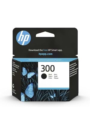 Hp 300 Siyah Mürekkep Kartuş 200 Sayfa |cc640ee
