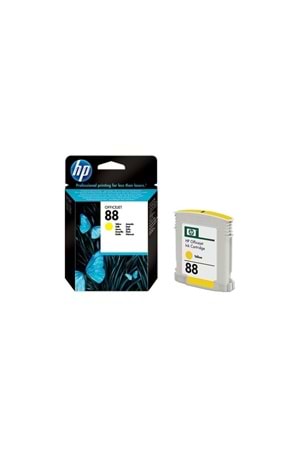 Hp 88 Orjinal Sarı Kartuş | C9388ae