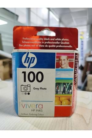 Hp 100 Orjinal Gri Kartuş | C9368a (eski Tarihli)