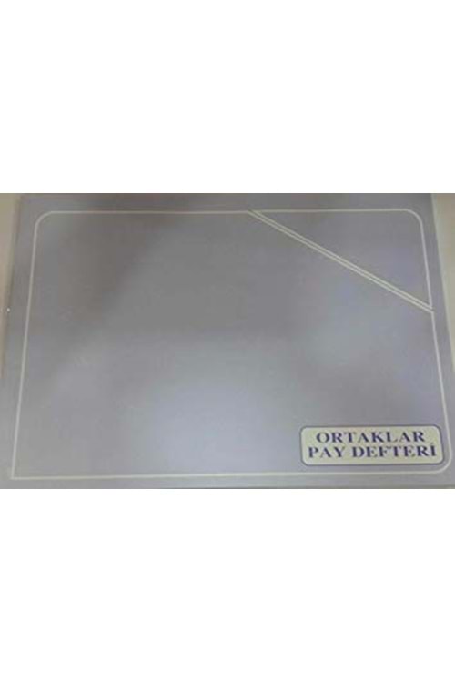 Cem Ortaklar Pay Defteri Karton Kapak 40 Yp.