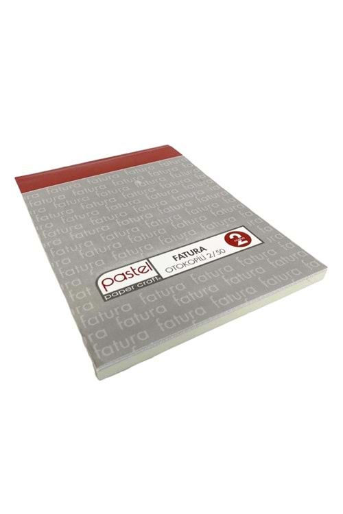 Pastel Fatura Defteri Otokopili 2 Nüsha 50 Sayfa