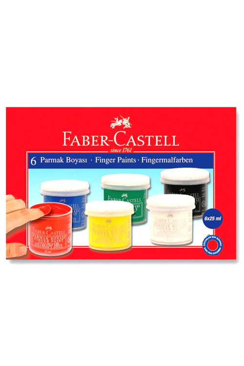 Faber Castell Parmak Boyası 6 Renk | 160402