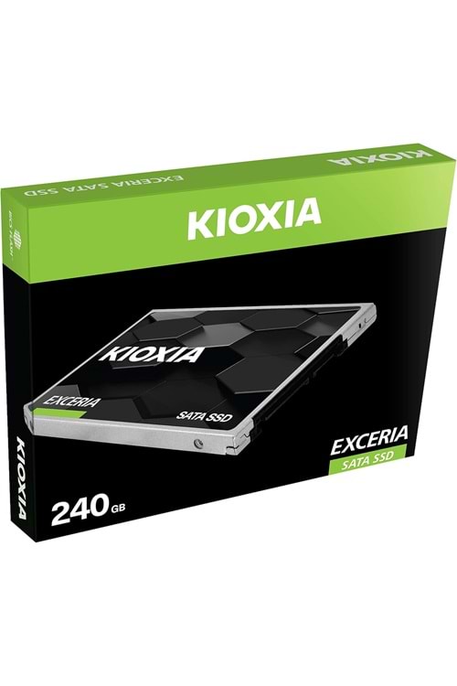 Kioxia 240gb Exceria Serisi Sata 3.0 Ssd (555mb Okuma / 540mb Yazma)