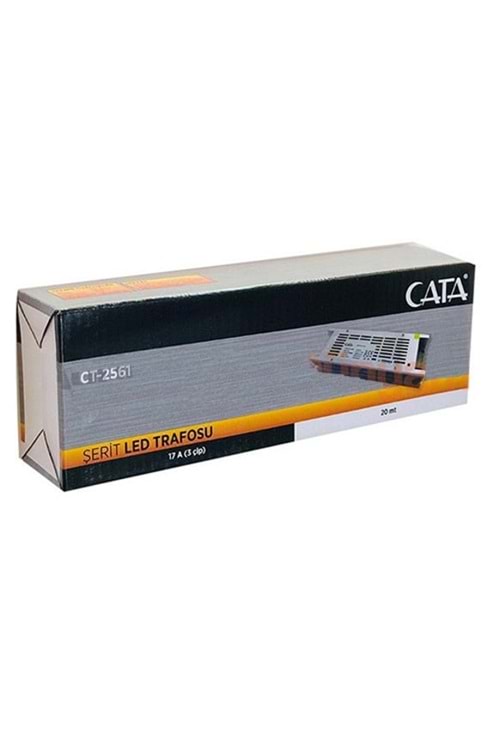 Cata Ct-2561 Şerit Led Trafosu 17a 3 Çip 20 Mt