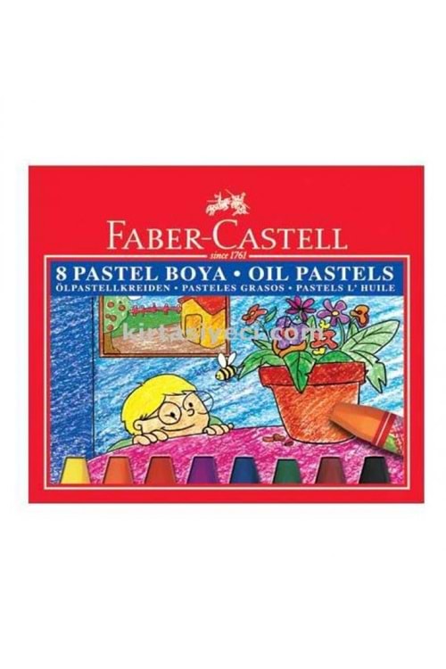 Faber Castell Pastel Boya 8'li 125308