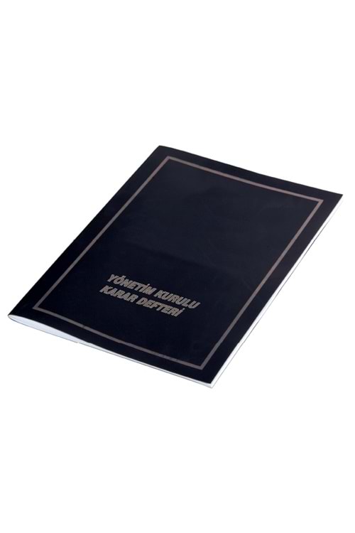 Gülpaş Yönetim Kurulu Karar Defteri Plastik Kapak 40 Yp