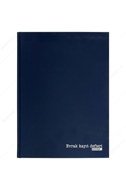 Bayındır Evrak Kayıt Defteri 72 Yaprak 1. Hamur 70 Gr./m2 24*34 Bcd0170