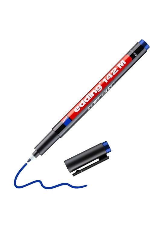 Edding Asetat Kalemi Permanent M Seri 1 Mm Mavi 142 M